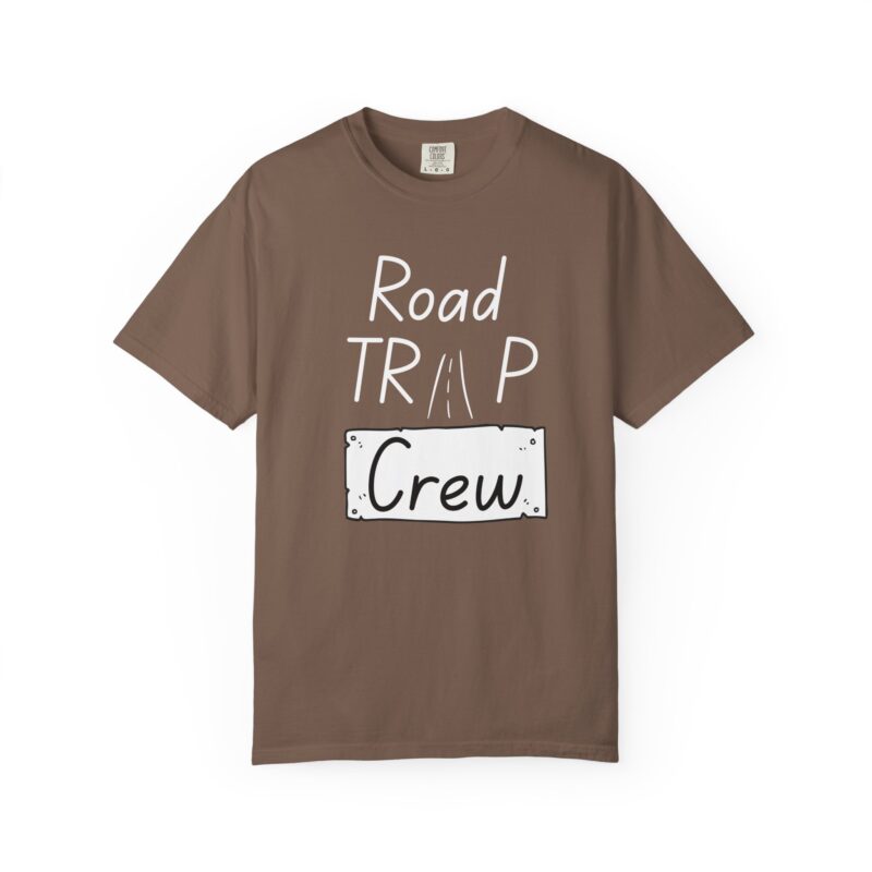 Crew T‑Shirt — Hand‑Drawn Sign Graphic, Matching Team Shirt