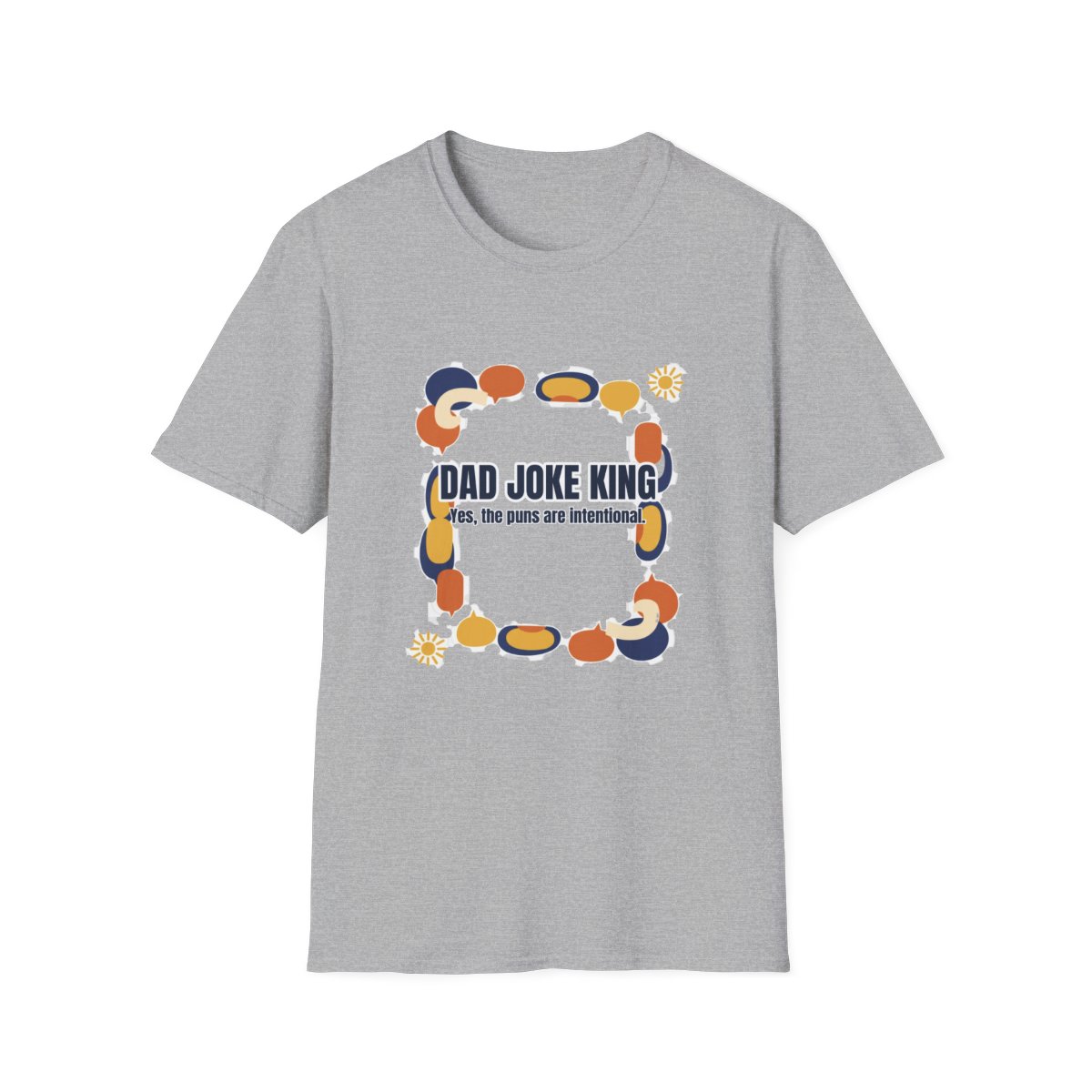 Dad Joke King Funny Father's Day T-Shirt