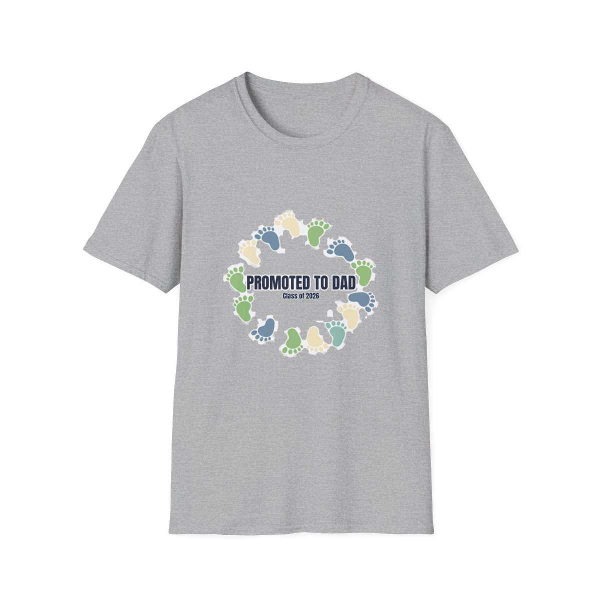 Promoted To Dad 2026 T-Shirt