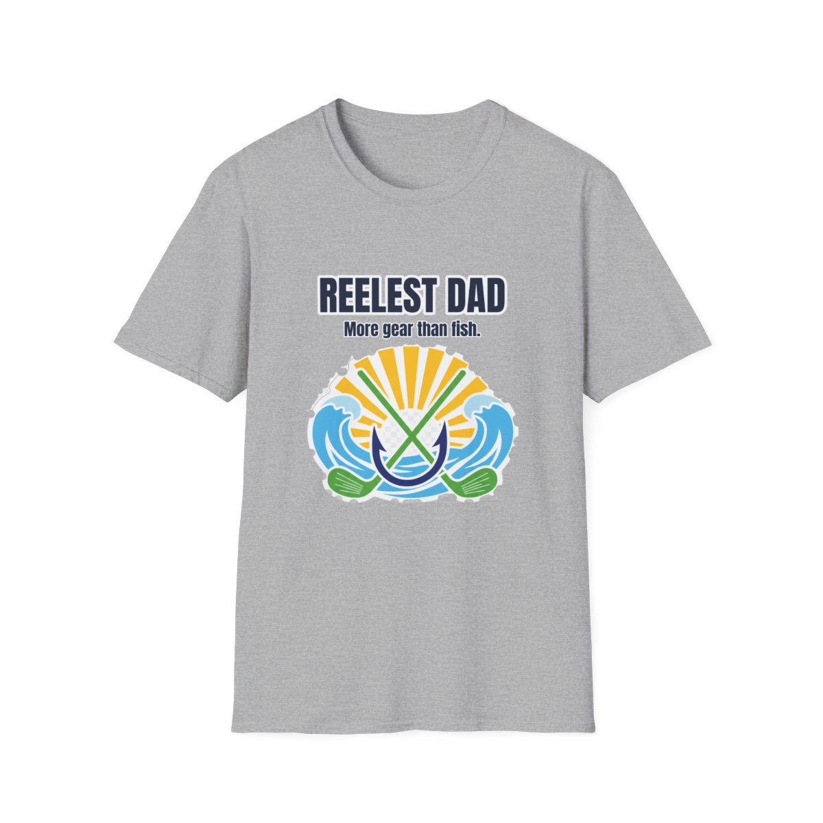 Reelest Dad Fishing T-Shirt
