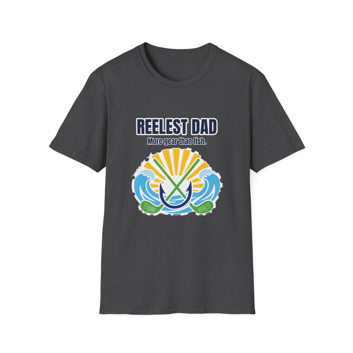 Reelest Dad Fishing T-Shirt