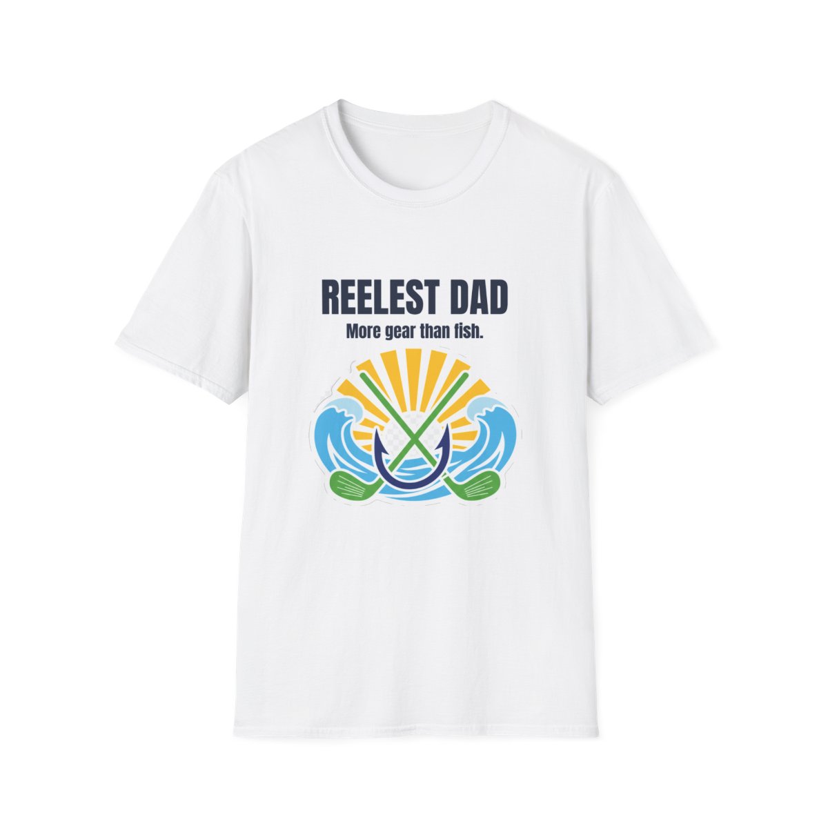 Reelest Dad Fishing T-Shirt