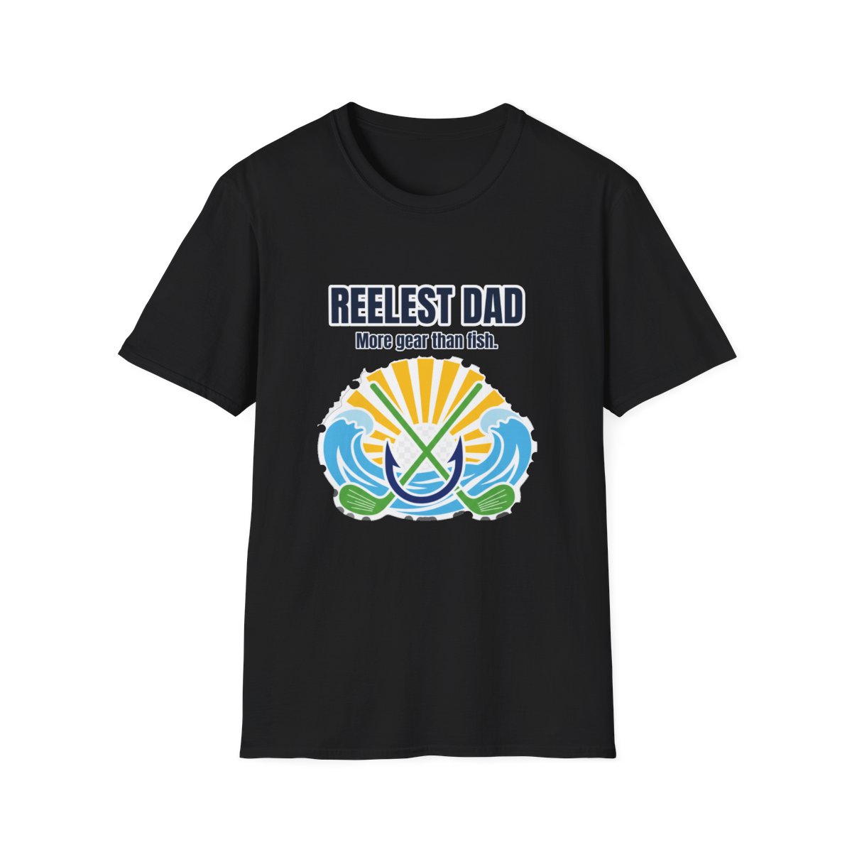 Reelest Dad Fishing T-Shirt