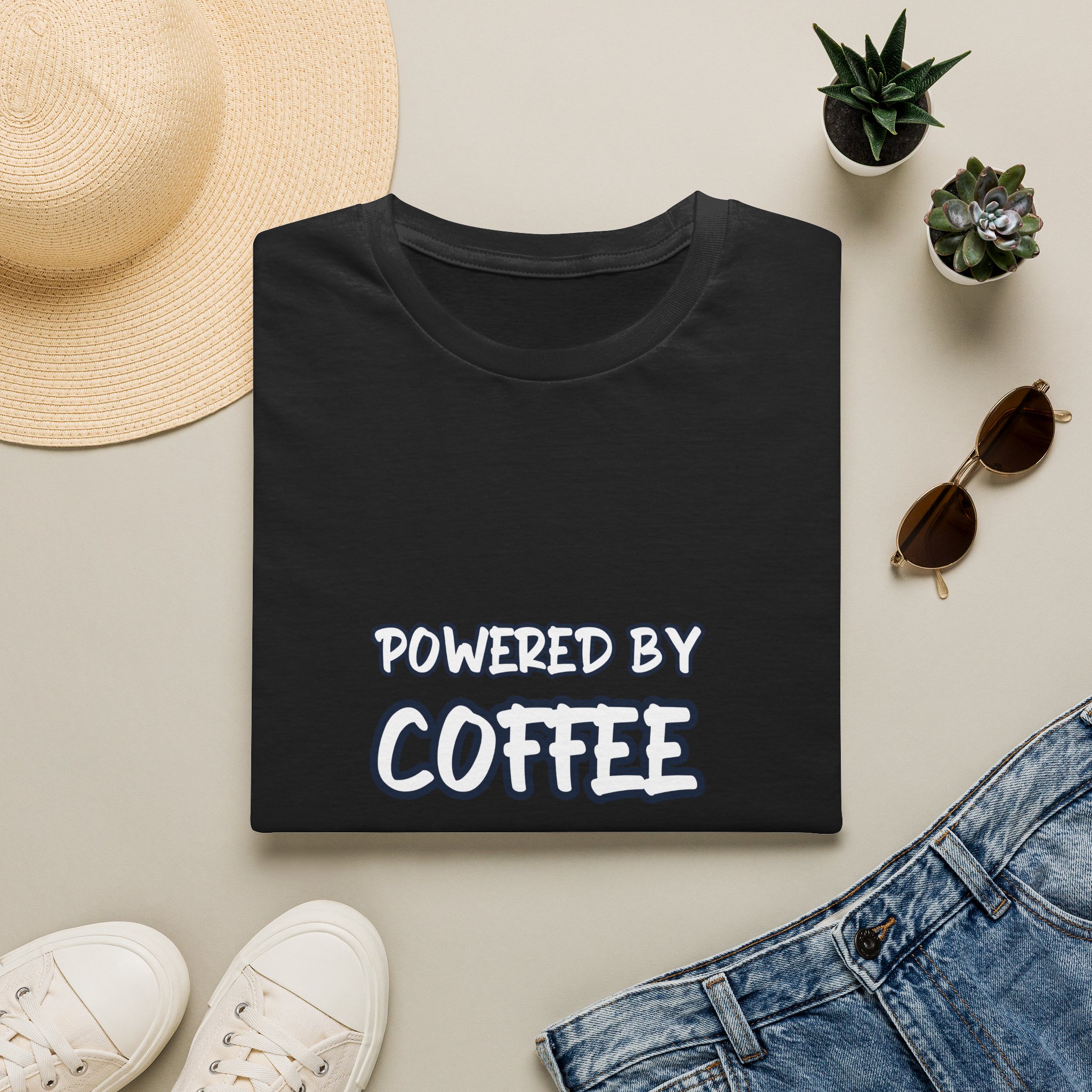 Powered By Coffee Tee - Image 5