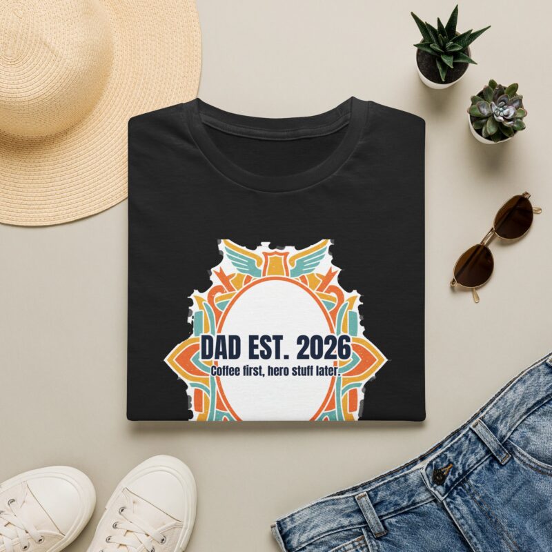 Dad Est. 2026 Funny Father's Day Graphic Tee