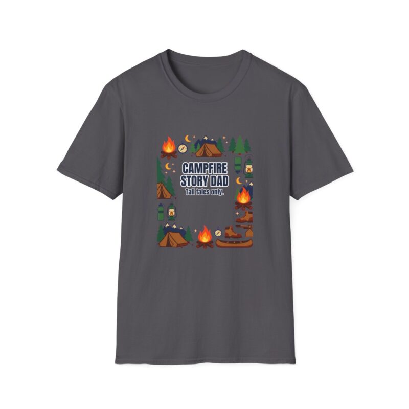 Campfire Story Dad Dad T-Shirt – Funny Gift for Him