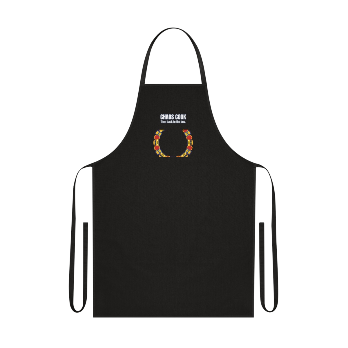 Chaos Cook Apron – Funny School Bus Driver Gift