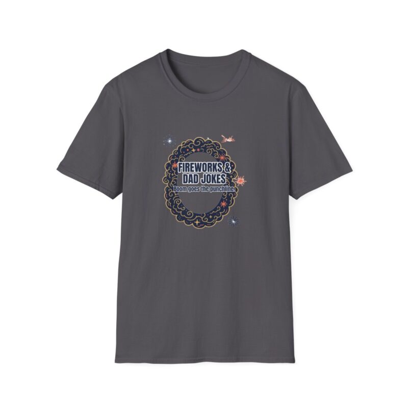 Fireworks & Dad Jokes T-Shirt – Funny Fourth of July Dad Gift