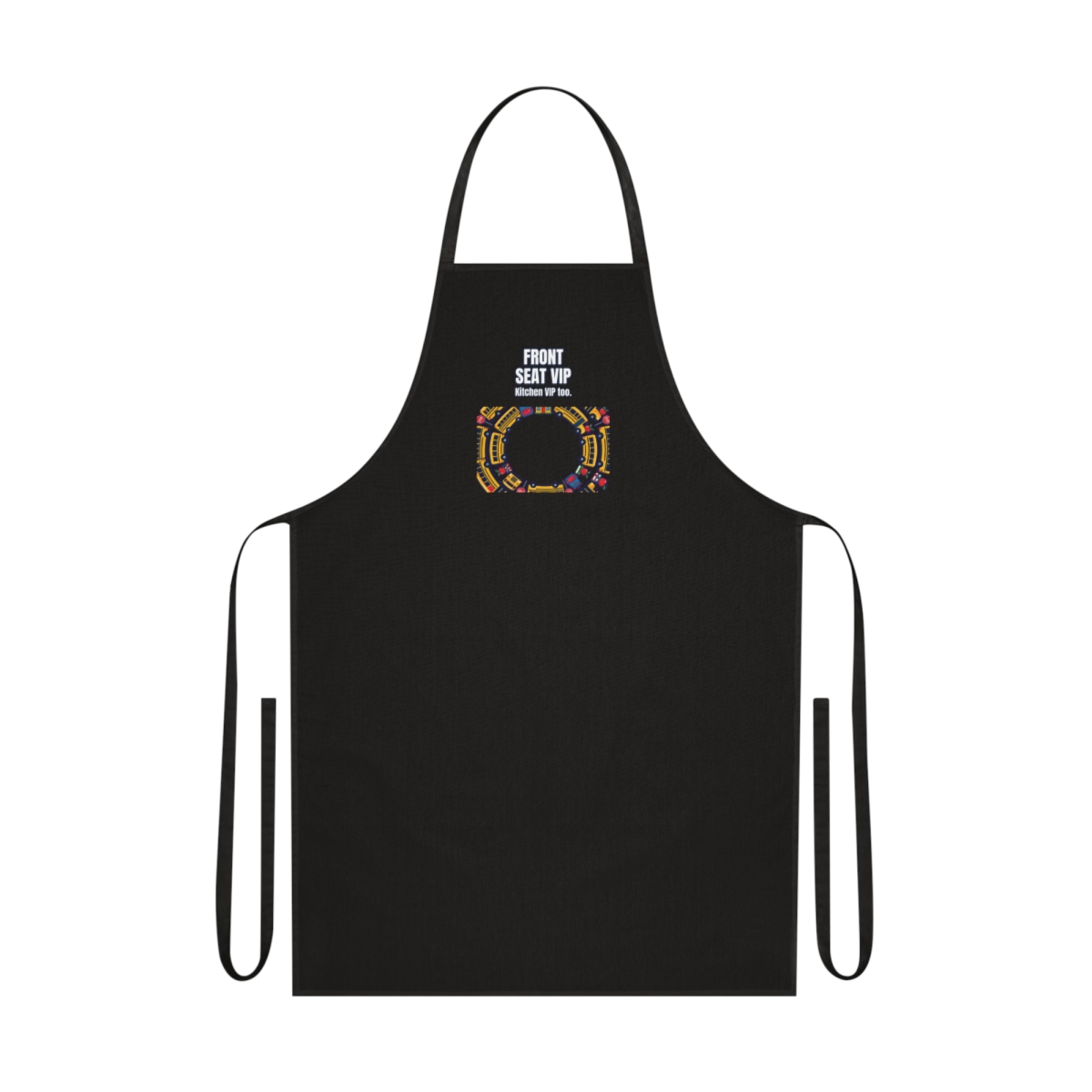 Front Seat Vip Apron – Funny School Bus Driver Gift