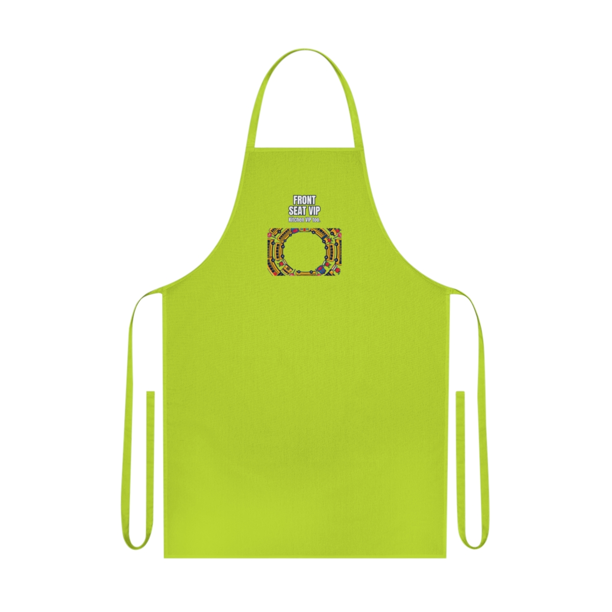 Front Seat Vip Apron – Funny School Bus Driver Gift