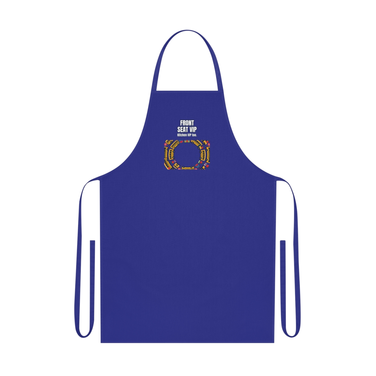 Front Seat Vip Apron – Funny School Bus Driver Gift