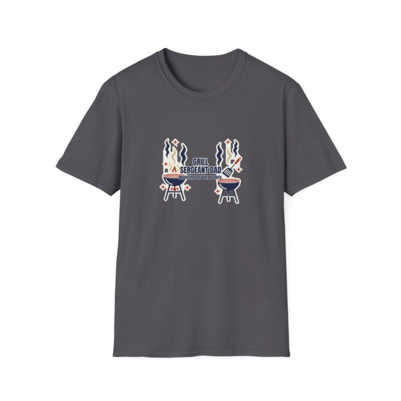 Grill Sergeant Dad T-Shirt – Funny Fourth of July Gift for Him