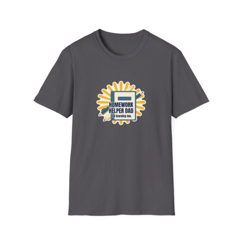 Homework Helper Dad T-Shirt – Funny Back to School Gift for Him
