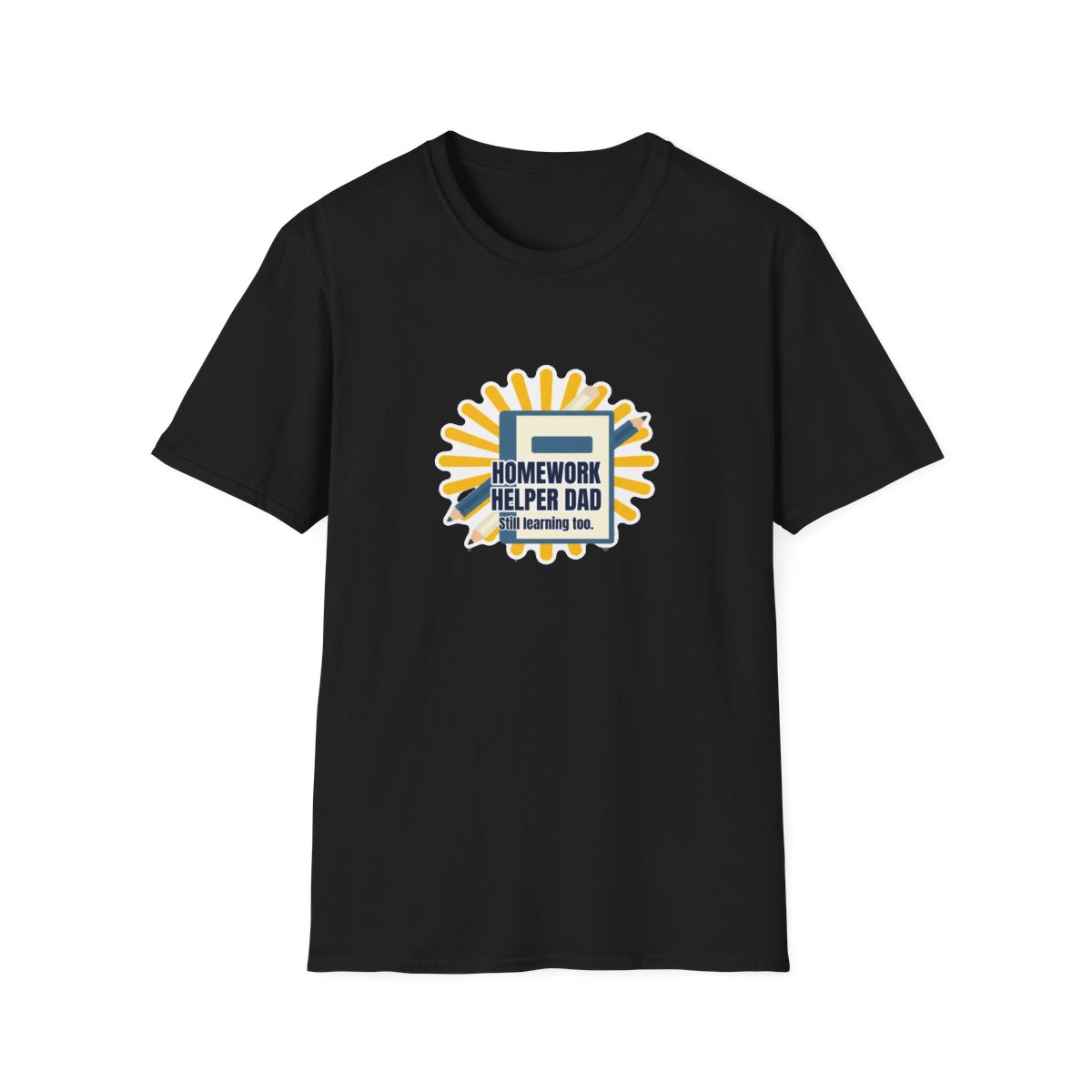 Homework Helper Dad T-Shirt – Funny Back to School Gift for Him