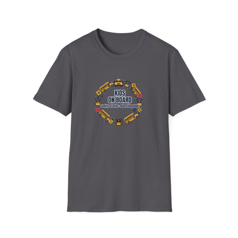 Kids On Board T-Shirt – Funny School Bus Driver Gift