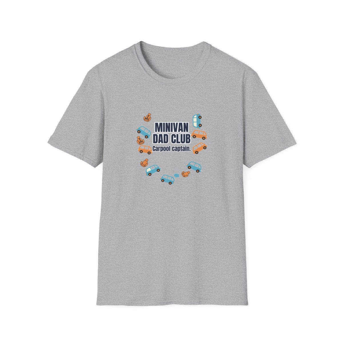 Minivan Dad Club T-Shirt – Funny Back to School Dad Gift