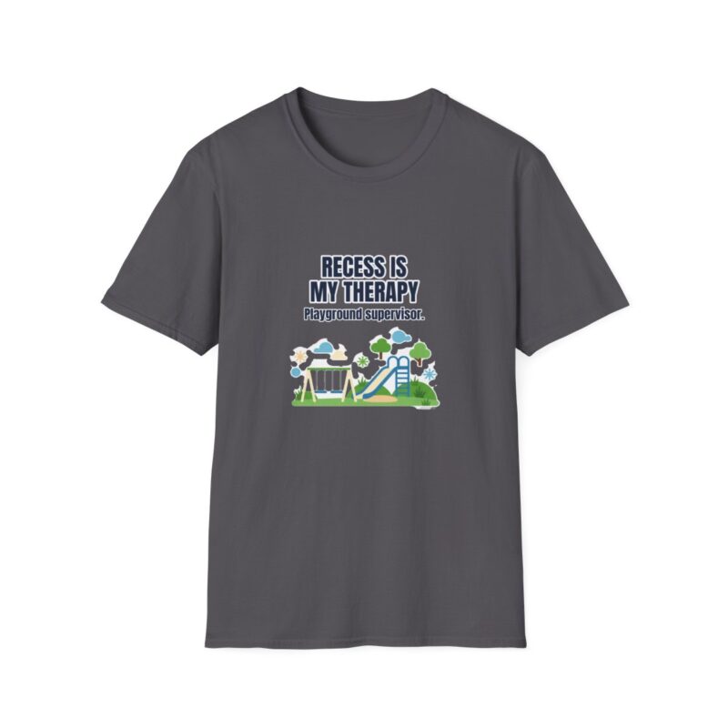 Recess Is My Therapy Dad T-Shirt – Back to School Gift