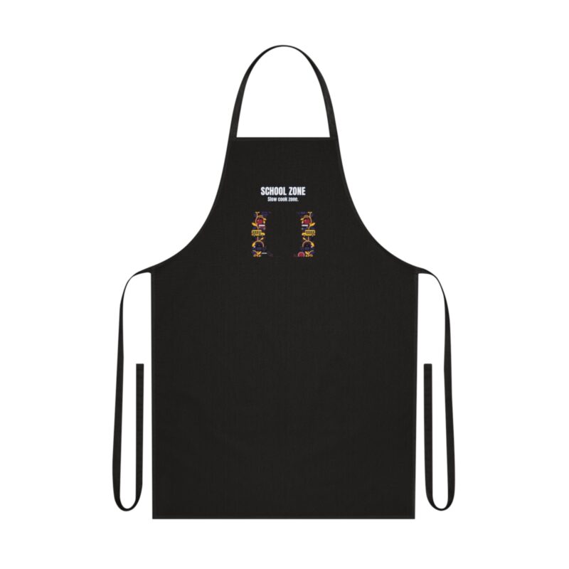 School Zone Apron – Funny School Bus Driver Gift