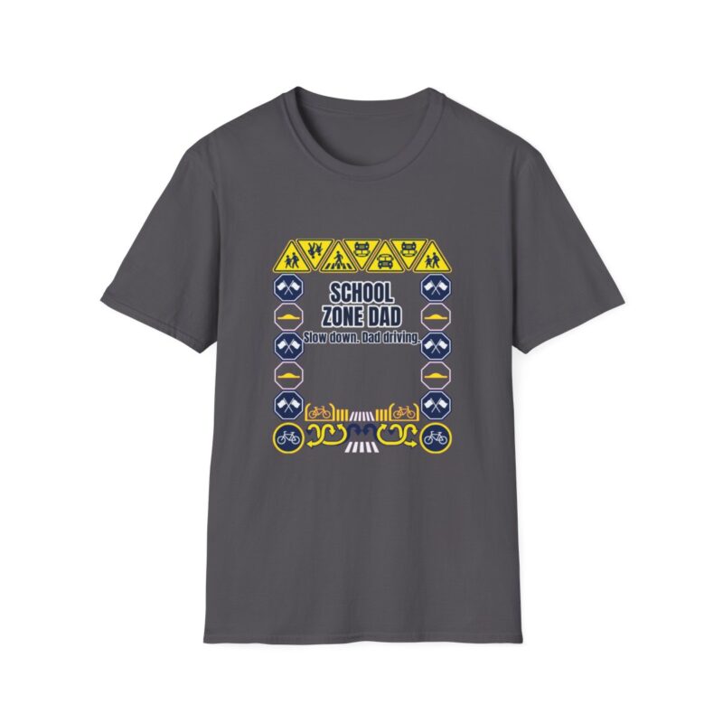 School Zone Dad T-Shirt – Funny Back to School Gift for Him