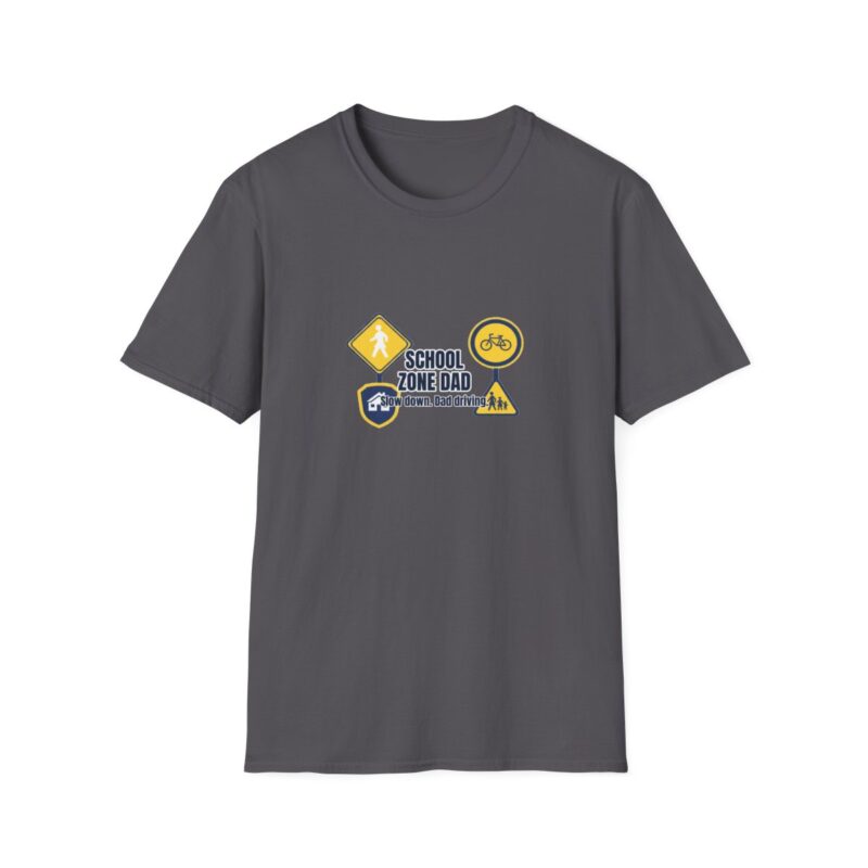 School Zone Dad T-Shirt – Funny Back to School Gift for Him