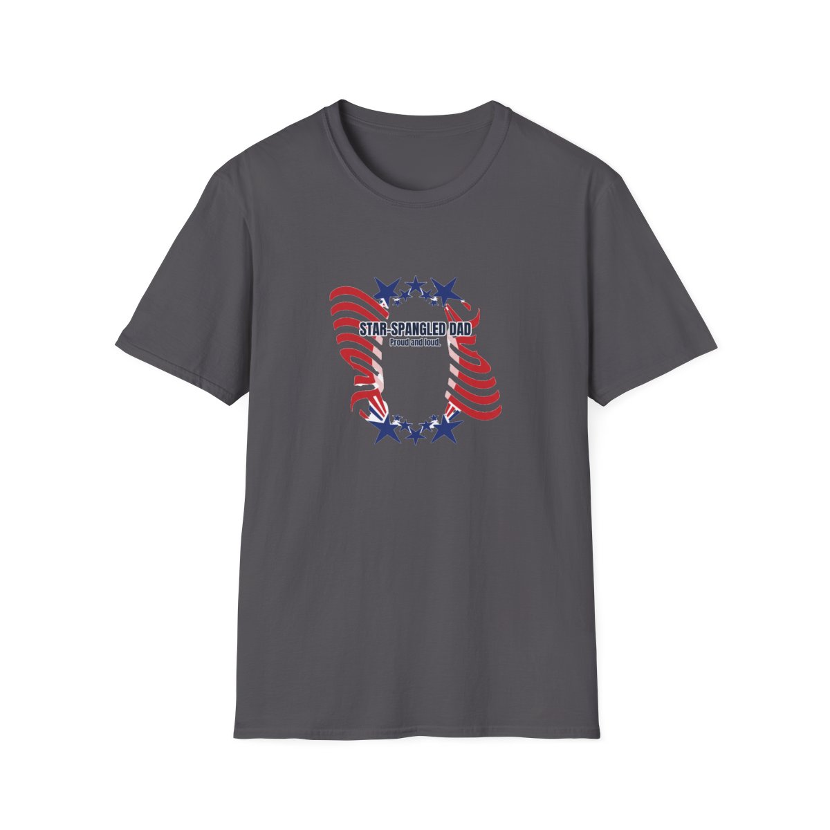 Star-Spangled Dad T-Shirt – Funny Fourth of July Gift for Him