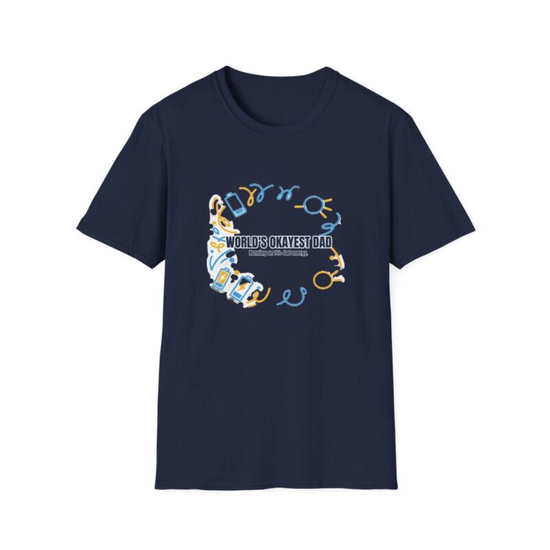 World's Okayest Dad Funny Father's Day T-Shirt