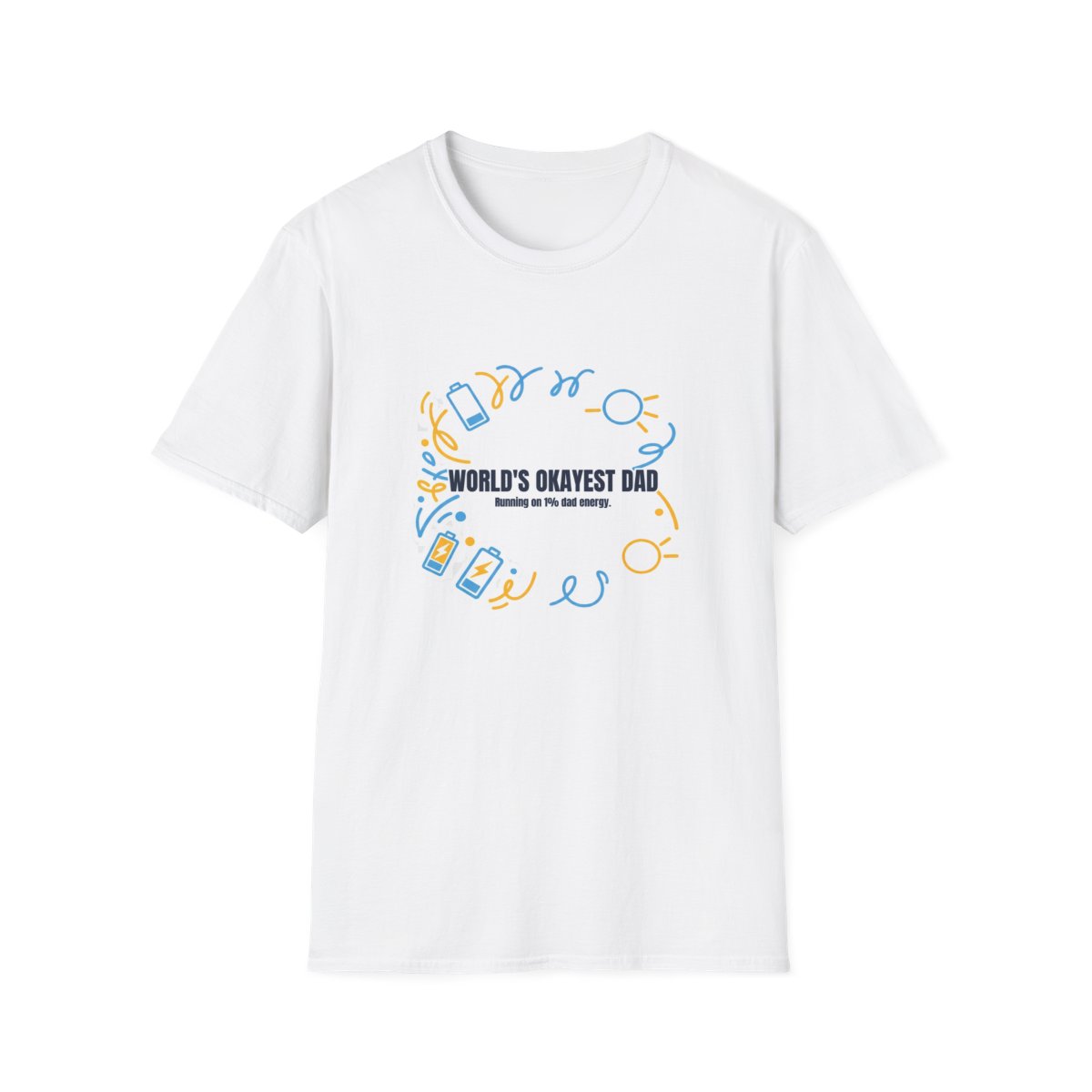 World's Okayest Dad Funny Father's Day T-Shirt