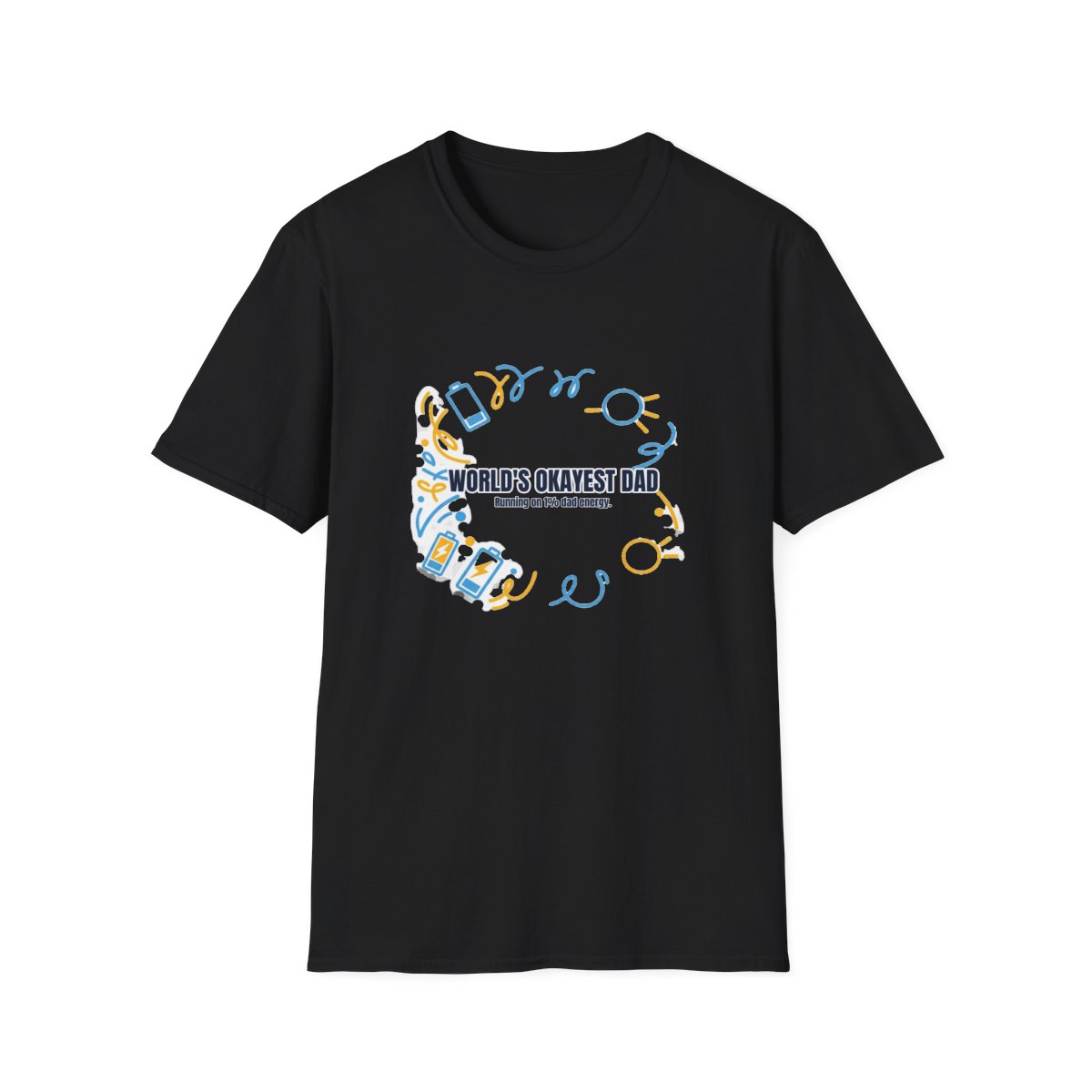 World's Okayest Dad Funny Father's Day T-Shirt