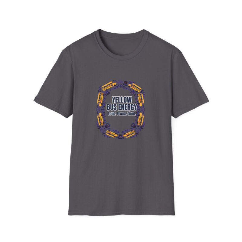 Yellow Bus Energy T-Shirt – Funny School Bus Driver Gift